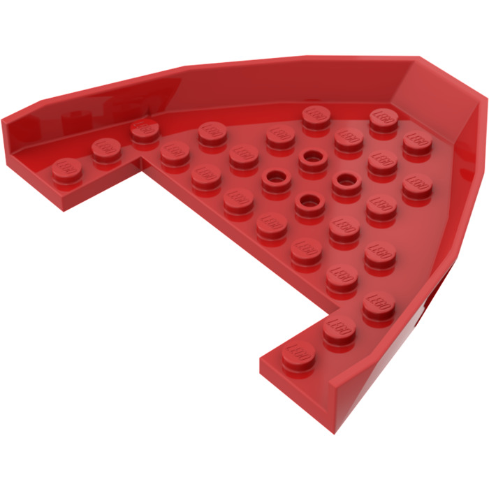 LEGO Red Boat Top 8 x 10 (2623) | Brick Owl - LEGO Marketplace