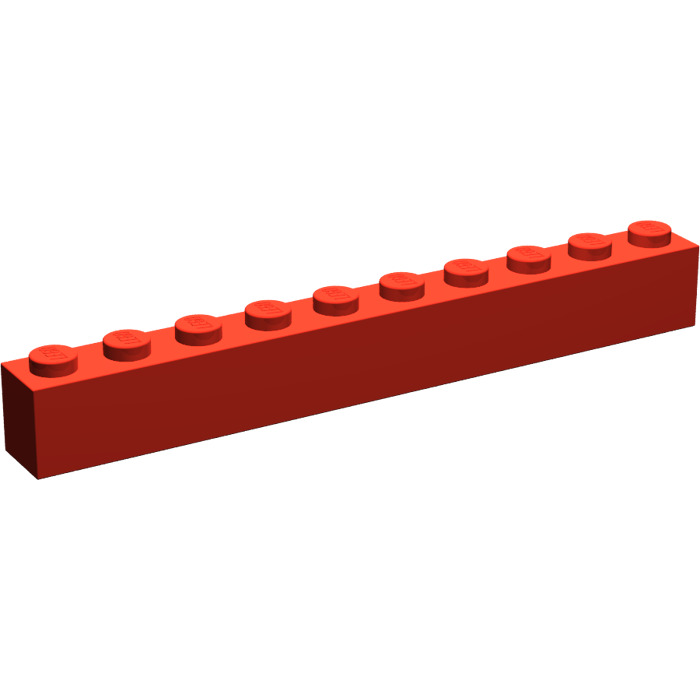 Lego 2x brick brick 1x10 10x1 black/black 6111 new