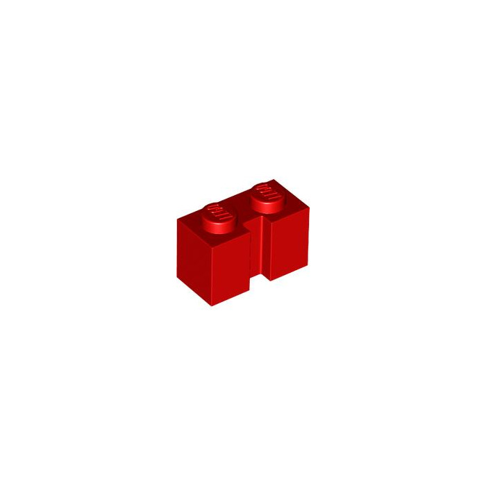 Lego 2 murs rouges set 6554 2150 4555 6464 2 red brick 1 x 5 x 6 
