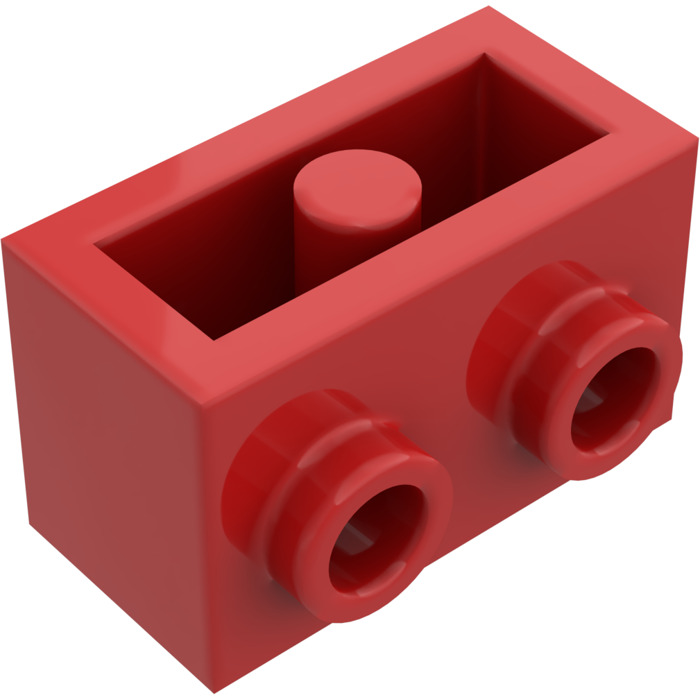 LEGO Red Brick 1 x 2 with Studs on One Side (11211) | Brick Owl 