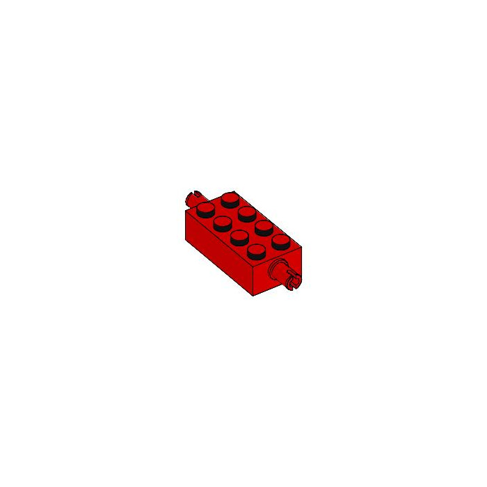 LEGO Red Brick 2 x 4 with Pins (6249 / 65155) | Brick Owl - LEGO ...