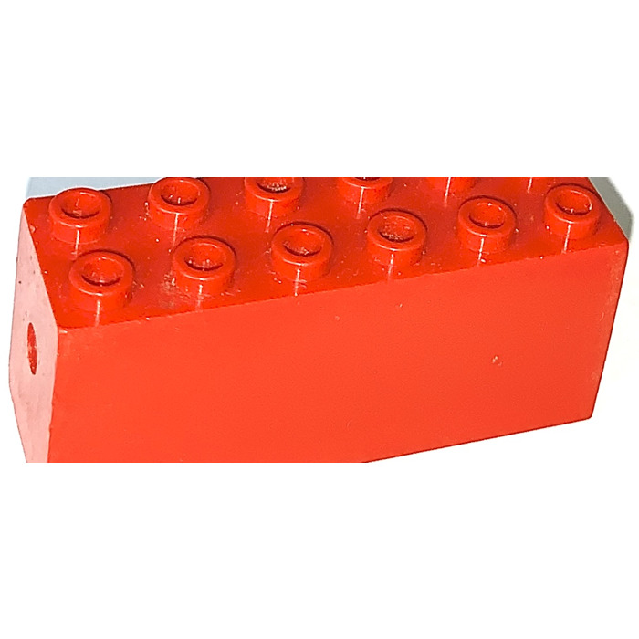 LEGO Red Brick 2 x 6 x 2 Weight with Plate Bottom (2378 / 73090) Brick Owl - LEGO Marketplace