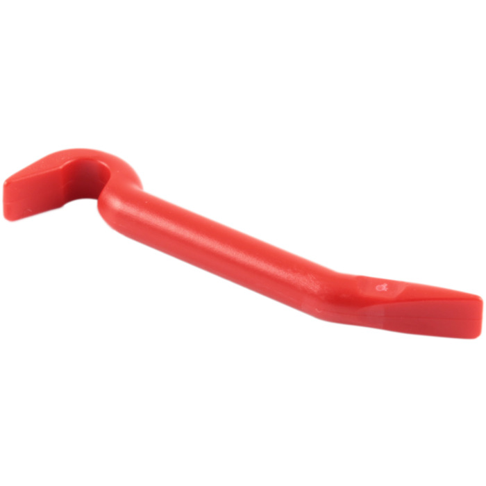 Lego Red Crowbar Minifig Utensil NEW 
