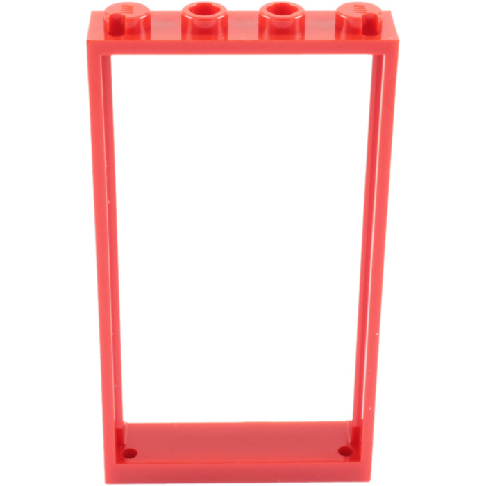 Red 1x4x4 Door Frame With White Lift Door 1 Lego 6454 6155 028-126