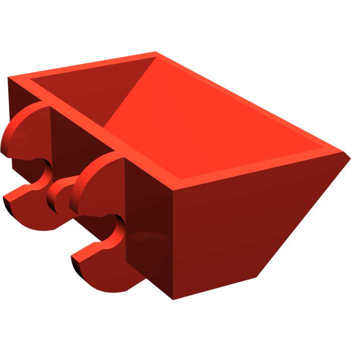 LEGO Red Excavator Bucket 2 x 4 Brick Owl LEGO Marketplace