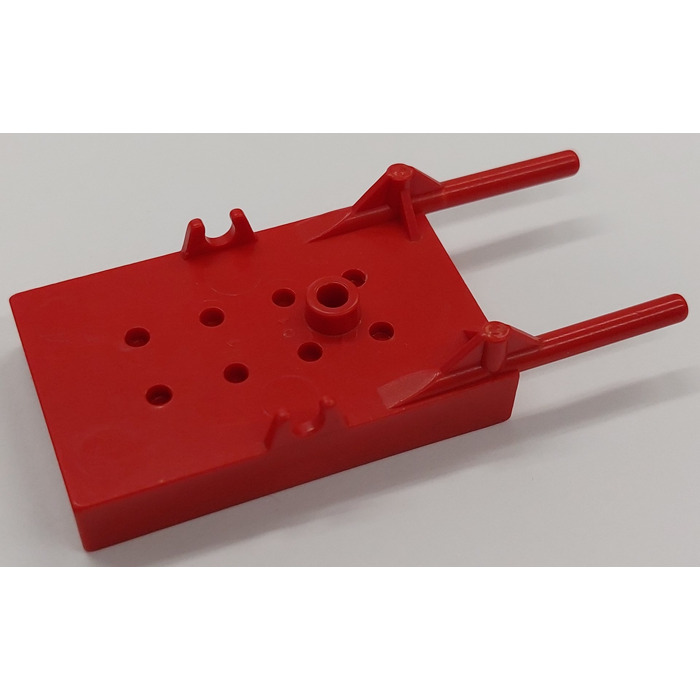 LEGO Red Fabuland Wheelbarrow Frame (Rectangular) | Brick Owl - LEGO ...