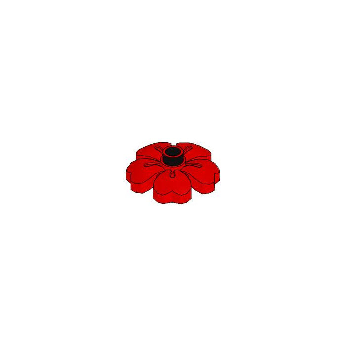 Lego poppy online flower