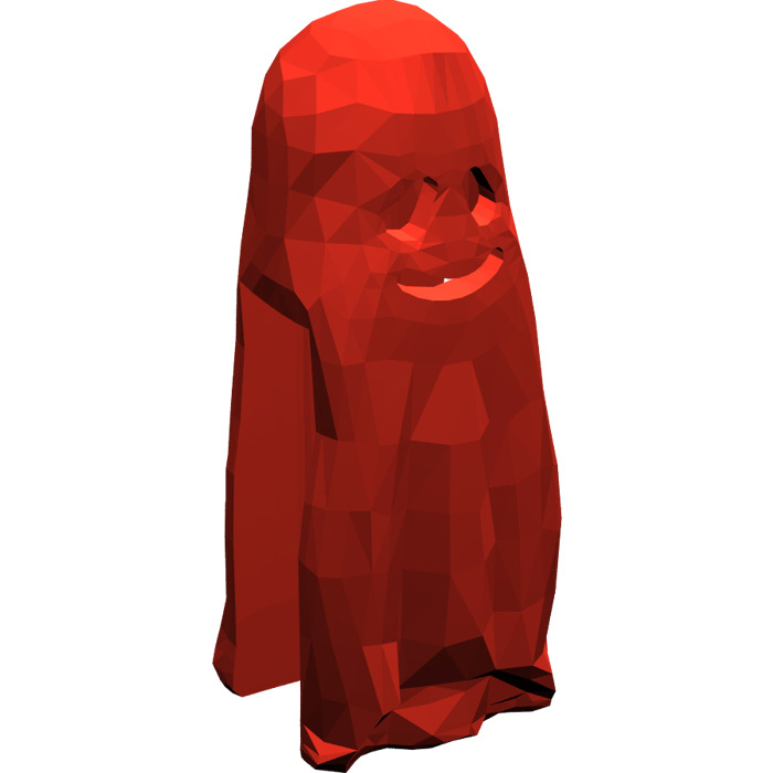 Lego red ghost shroud with smile 2588 brick owl lego marketplace