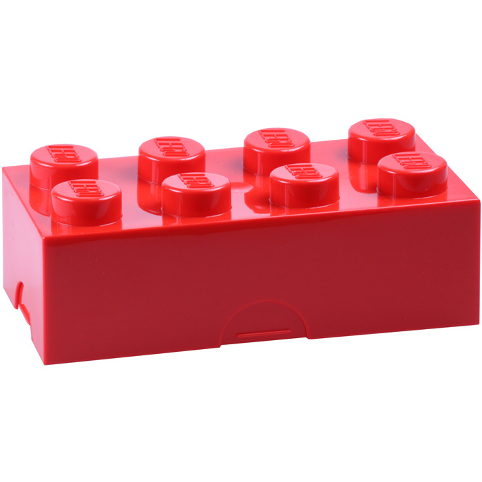  LEGO Brick Lunch - Red : Home & Kitchen