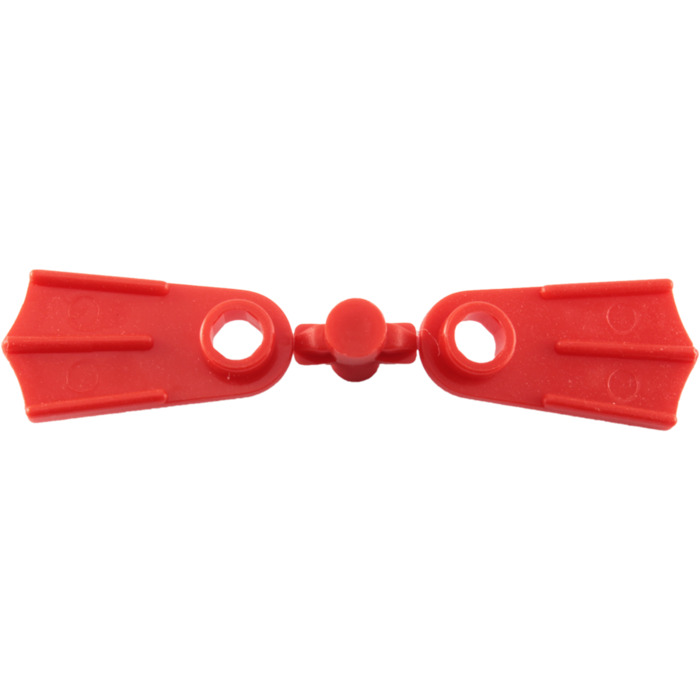 2x Minifig palme Footgear Flipper rouge/red 2599a NEUF Lego 