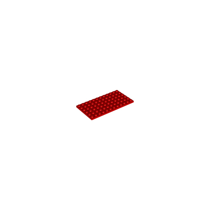 1x Plaque Plate 6x12 12x6 rouge foncé/dark red 3028 NEUF Lego 