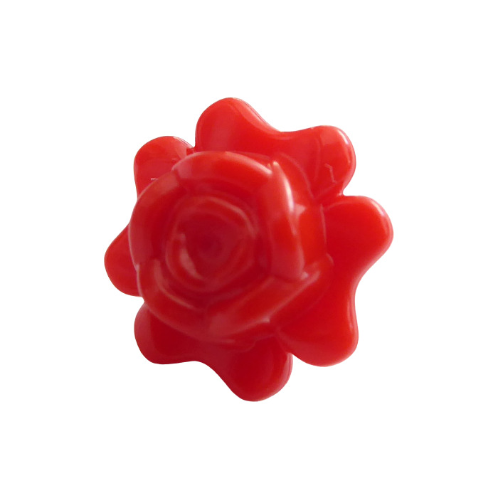 LEGO Rose pétant Fleur avec Serrated Pétales (93080)