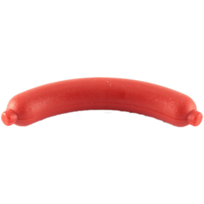 Food Hot Dog / Sausage Nourriture Red Lego 4X 33078 Sauccises rouges