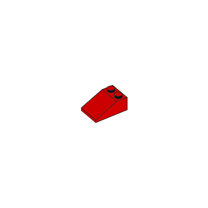 LEGO® 50 x 3298 Dachstein 33° 3 x 2 rot Slope Red 