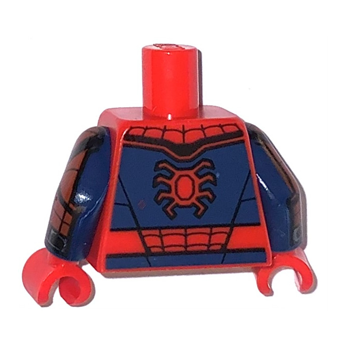 LEGO Red SpiderMan Minifig Torso (76382) Brick Owl LEGO Marketplace