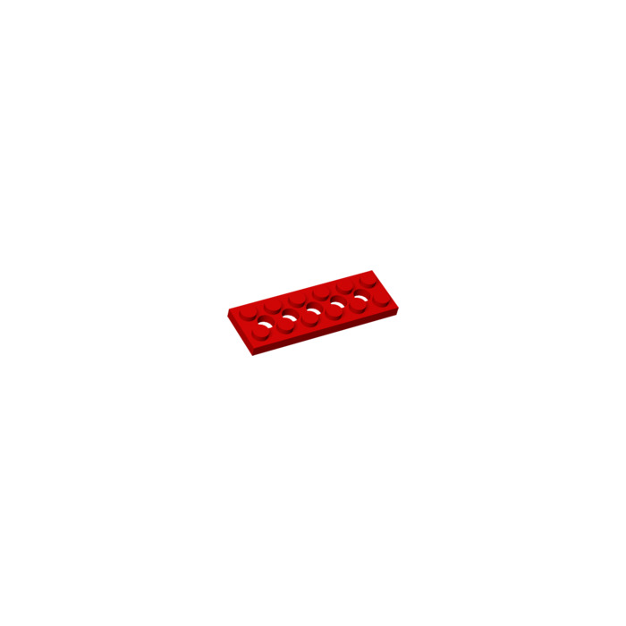 LEGO 6 x Technik Platte 2x6 rot technic red plate 32001 3200121 4582843 