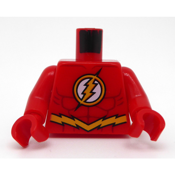 LEGO Red The Flash Minifig Torso 76382 Brick Owl LEGO