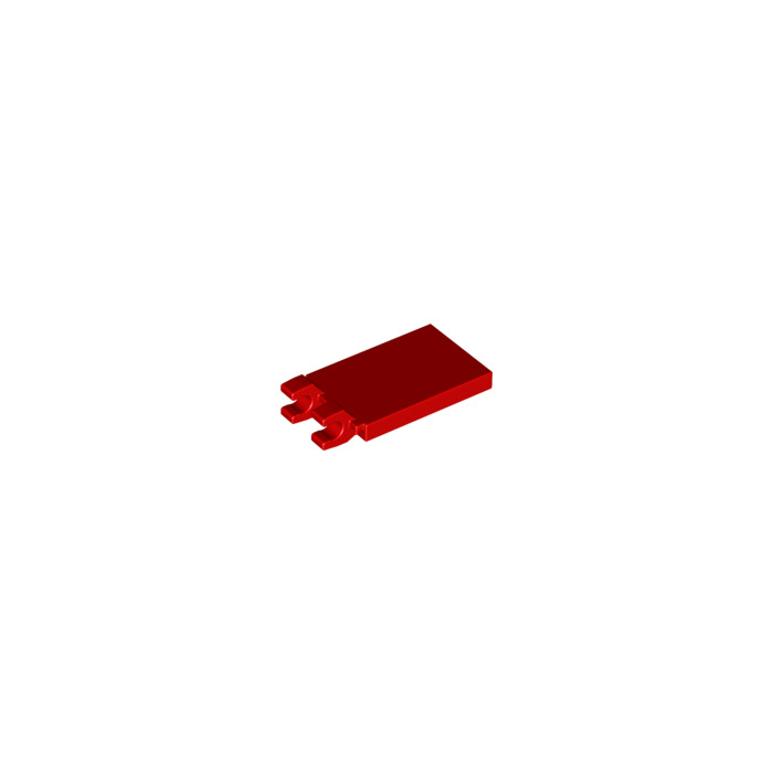 Lego 1 x Flag Tile 30350bpb042 Red 2x3 Clip Sticker Snake 70626 