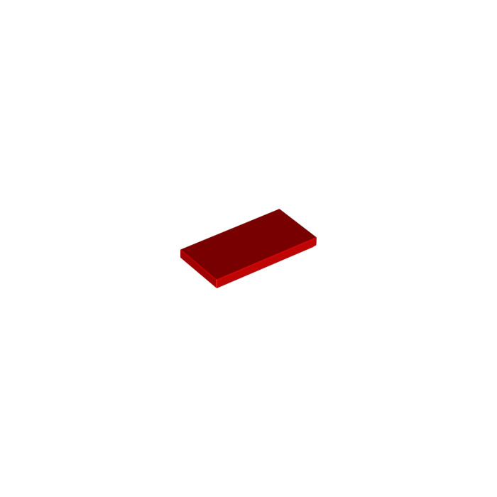 Lego ® Basic 25 unidades azulejos plaquitas plates 1/3 plano rojo red 2x4 #87079 