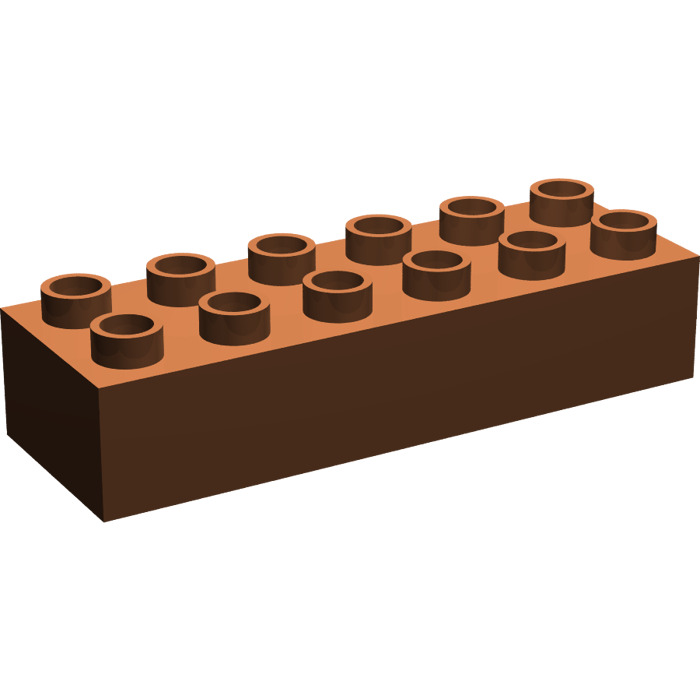 2x6 bleu basic stein LEGO® Duplo 1X  Basic brick brique classique 