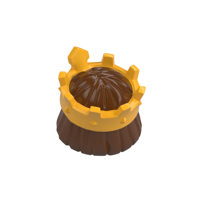 lego-reddish-brown-mid-length-straight-hair-with-gold-crown-19007