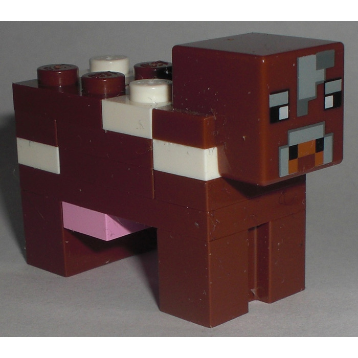 lego minecraft cow