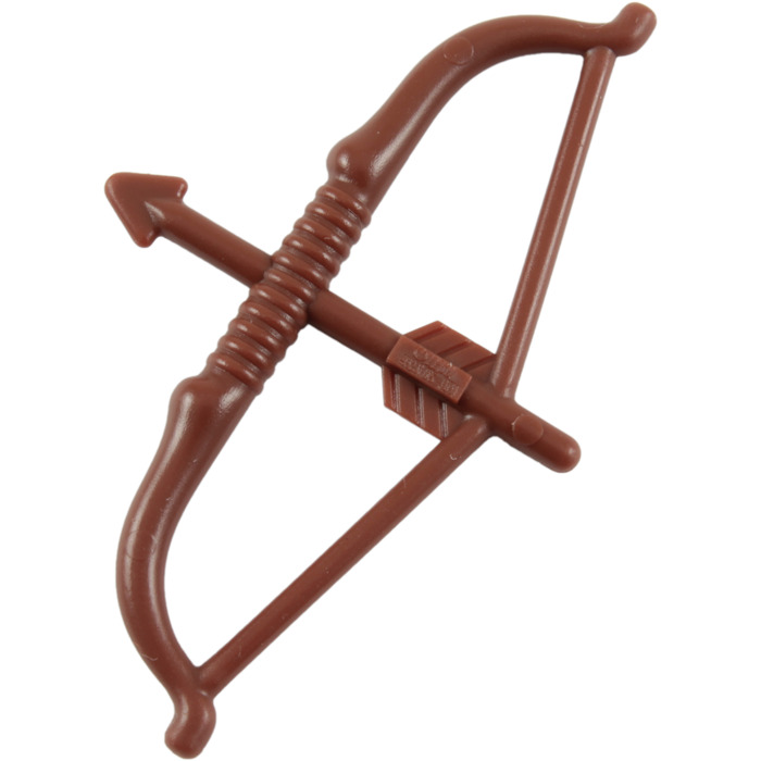 LEGO LOTR Large Minifig Weapon Bow with Arrow - Brown 