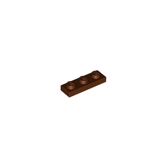 10x Lego Brick parts Reddish Brown Tree Branch 1 x 3 x 3