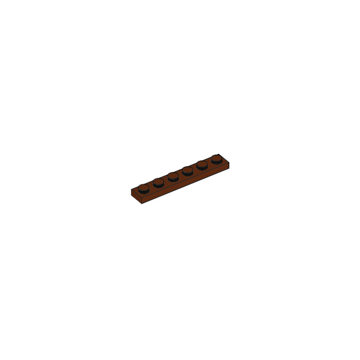 NEW Dark Tan Dark Beige Brown 1x6 Plate Brick LEGO 3666 15 Pieces Per Order 