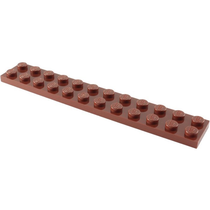 5 Pieces Per Order LEGO 2445 Dark Brown 2x12 Plate Brick 
