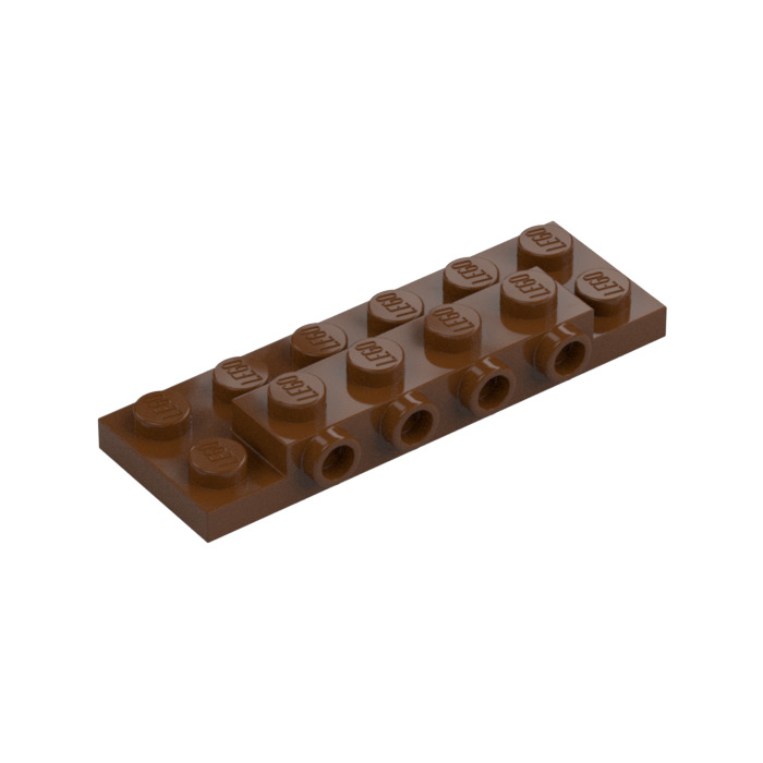 LEGO Plate 2 x 6 x 0.7 with 4 Studs on Side (72132 / 87609