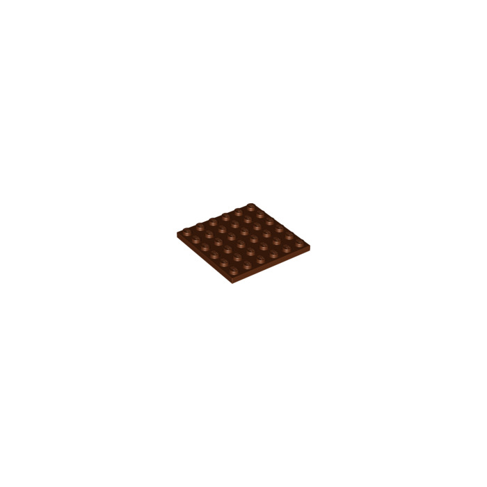 Lego ® 2 x plancha de 3958 6 x 6 de color marrón-rojizo 4217848 reddish brown Star Wars #ac17 