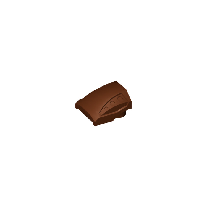 Lego Reddish Brown Slope X X Curved With Dimples Brick Owl Lego Marketplace