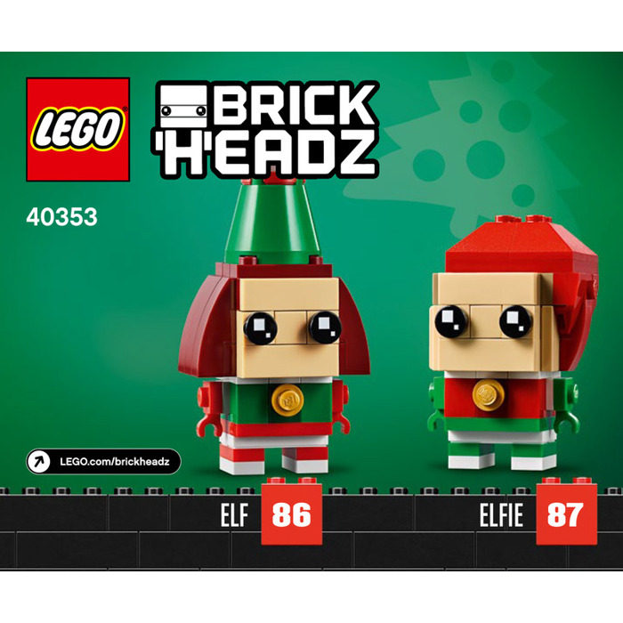 LEGO Reindeer, Elf and Elfie Set 40353 Instructions | Brick - LEGO Marketplace