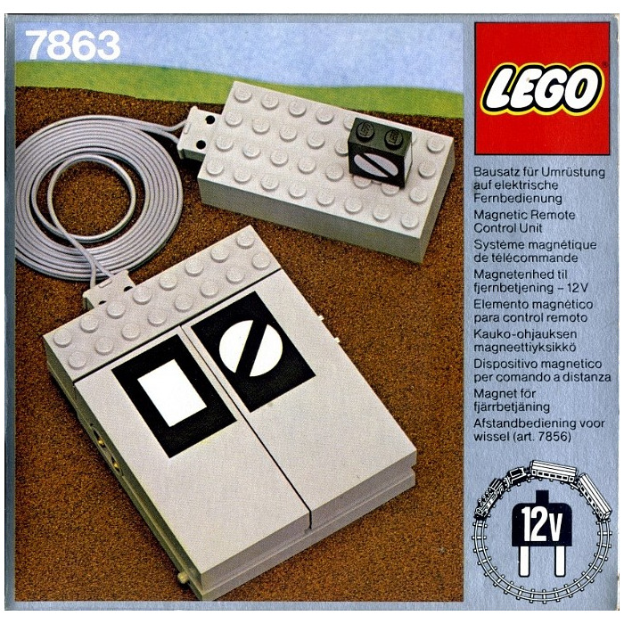 Remote Controlled Point Motor 12V 7863 | Brick Owl - LEGO Marketplace