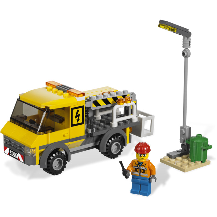 Custom Precut Aufkleber/Sticker passend für LEGO® 3179 Town Traffic Repair Truck 