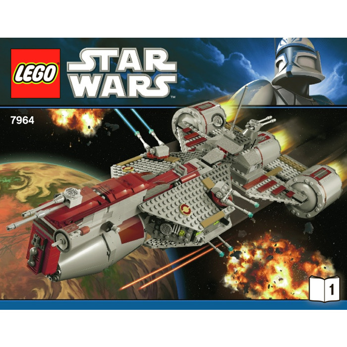 LEGO Republic Frigate 7964 Instructions | Brick Owl LEGO Marketplace