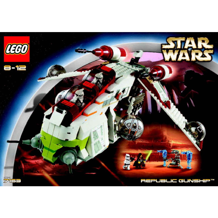 LEGO Republic Gunship 7163 Instructions | Brick Owl - LEGO Marketplace