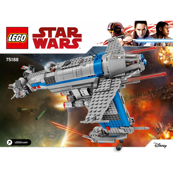 LEGO Resistance Bomber Set 75188-1 Instructions Set | Brick Owl - LEGO ...