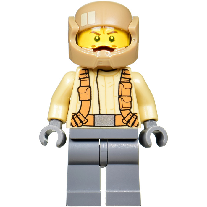 Fern virksomhed Tilbud LEGO Resistance Trooper with Light Tan Jacket and Moustache (75131)  Minifigure | Brick Owl - LEGO Marketplace