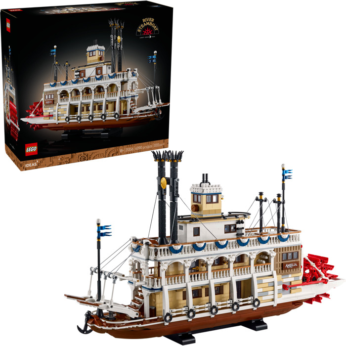 LEGO River Steamboat Set 21356 | Brick Owl - LEGO Marketplace