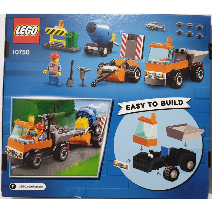 LEGO 10750 Juniors - Le Camion De Réparation Des Routes 