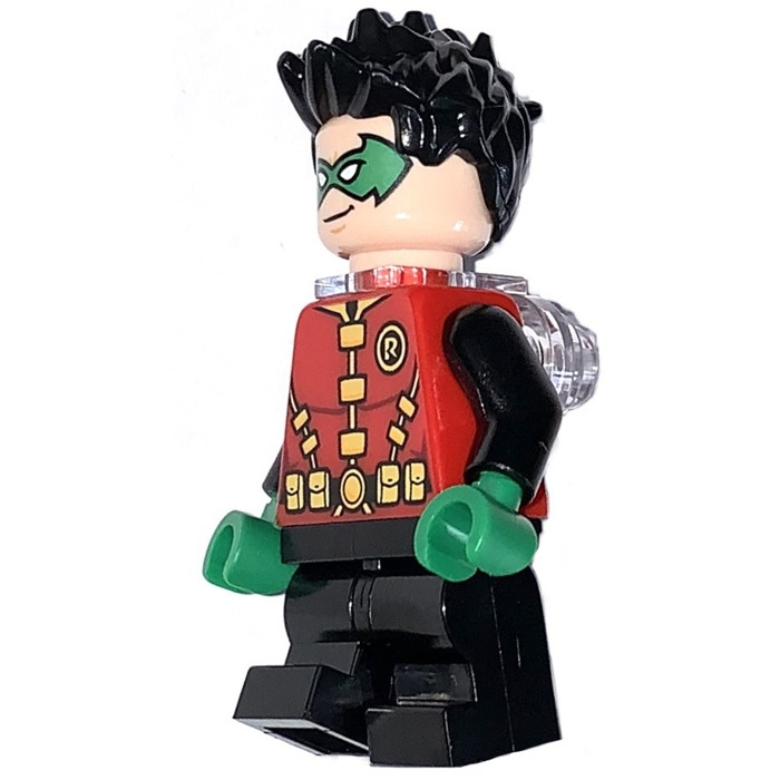 LEGO Robin with Black Medium Legs and Neck Bracket Minifigure | Brick Owl