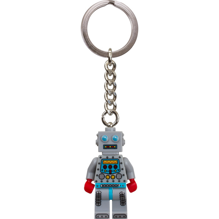 robot keychain