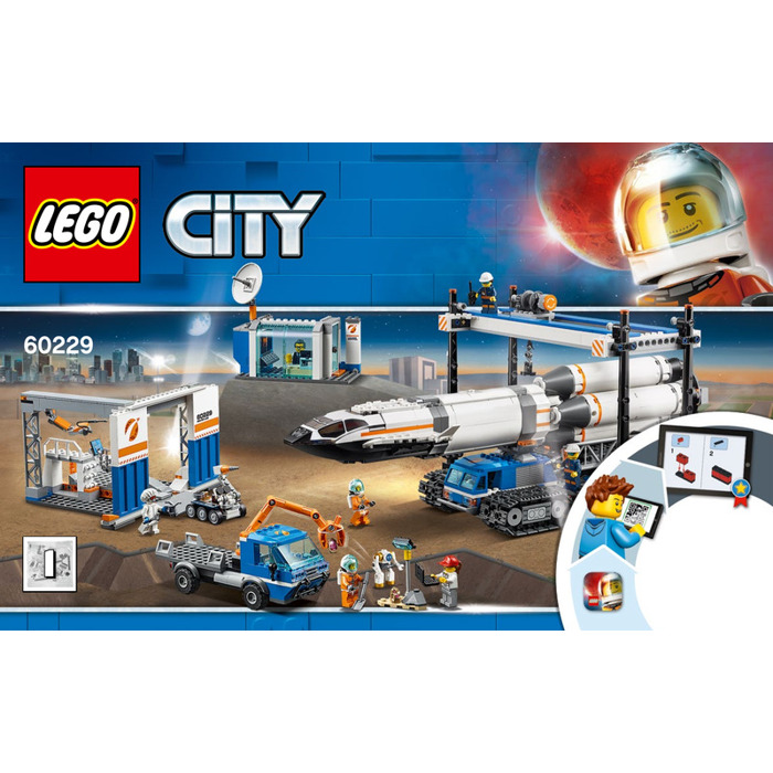 LEGO Rocket Assembly & Transport
