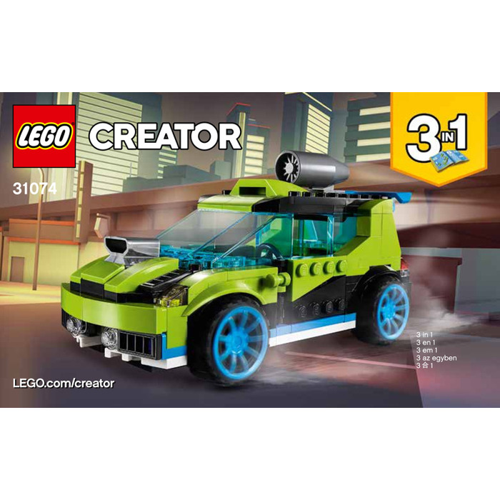 lego creator 31074 3 in 1 rocket rally car