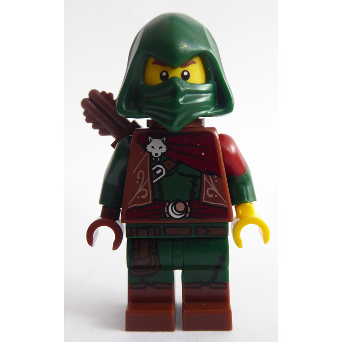 LEGO® Kopfbedeckung Kapuze dunkelgrün 26079 NEU 