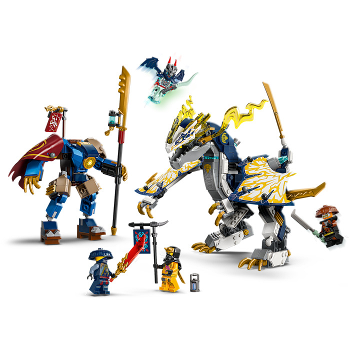 LEGO Rogue's Mech Dragon Rider Set 71843 | Brick Owl - LEGO