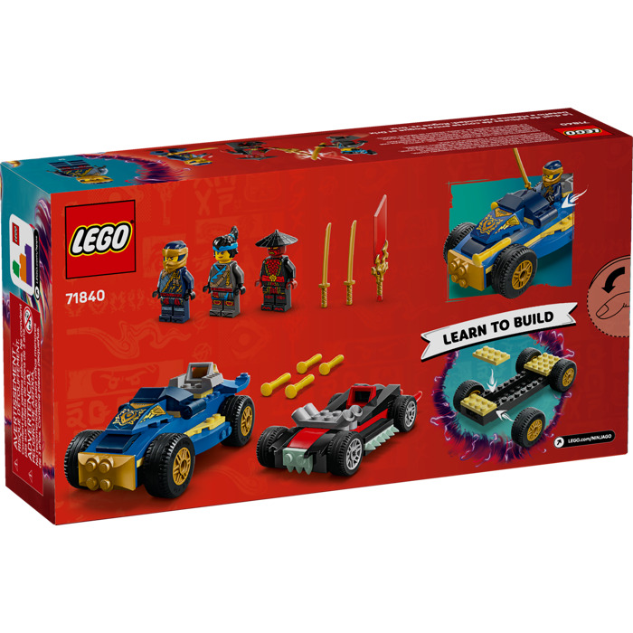 LEGO Rogue vs. Drix Race Car Duel Set 71840 | Brick Owl - LEGO