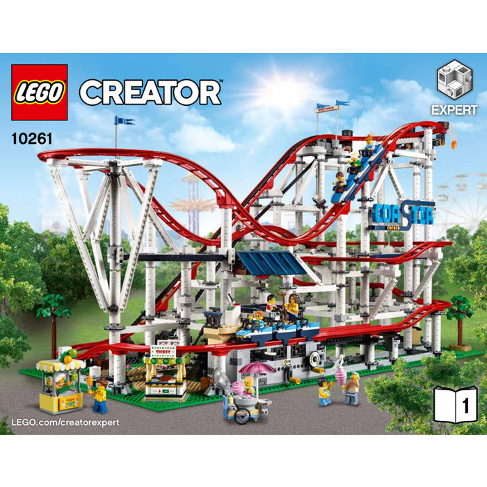 Lego Creator Expert Roller Coaster Instructions | motosdidac.es